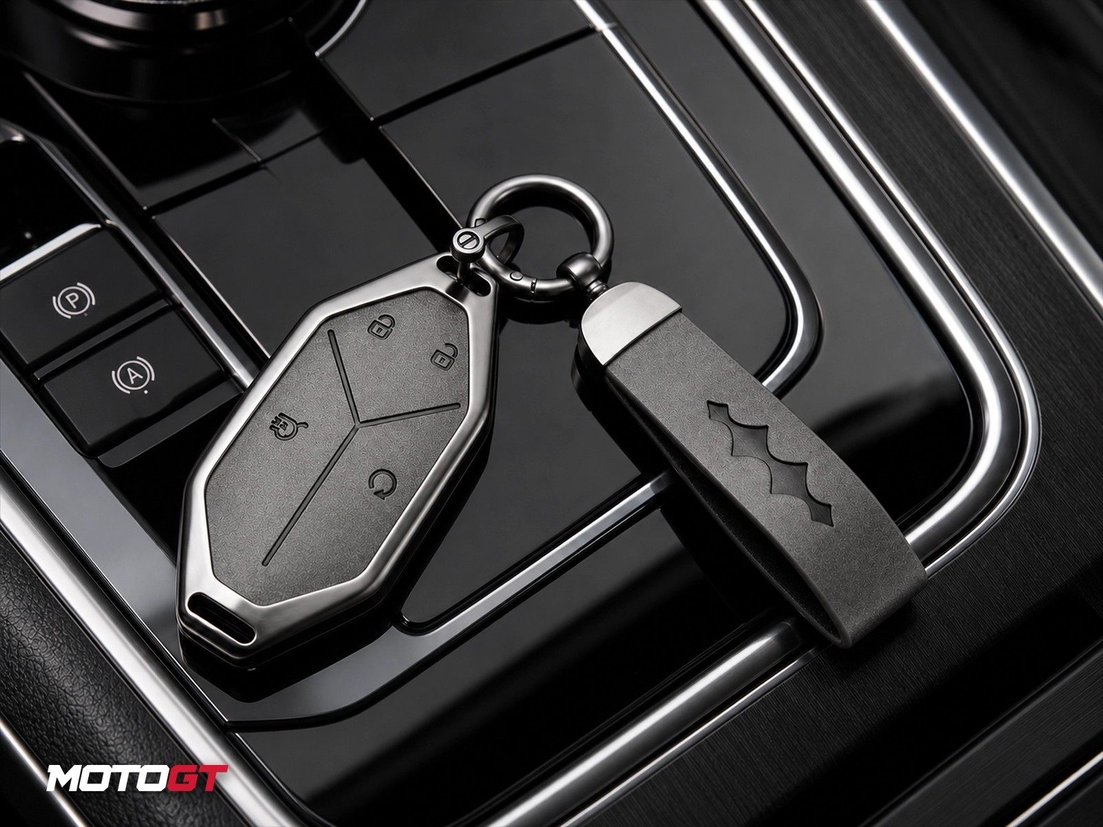 LEOPARD 8 Grey Key Case Cover